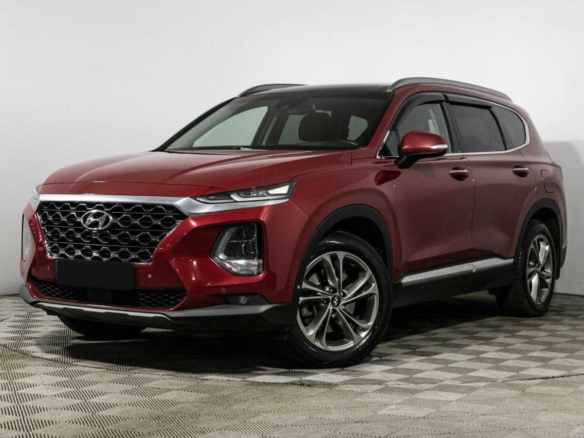 Hyundai Santa Fe с пробегом — 2019 год. Посмотреть фото