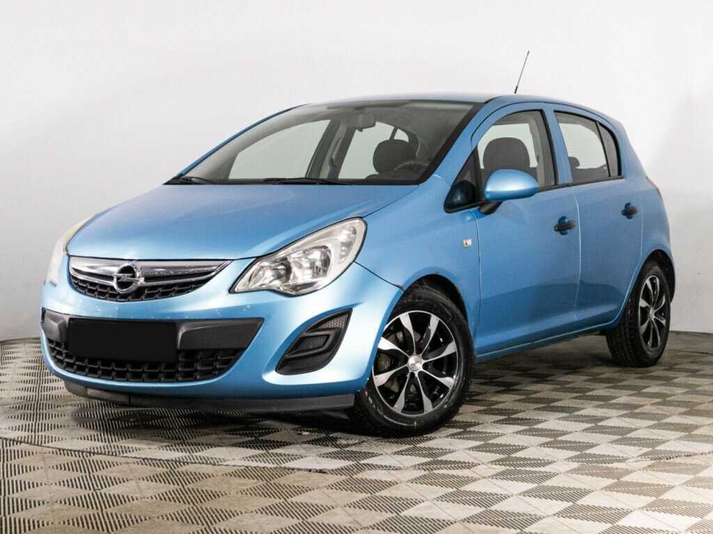 Opel Corsa с пробегом — 2012 год. Фото: #0