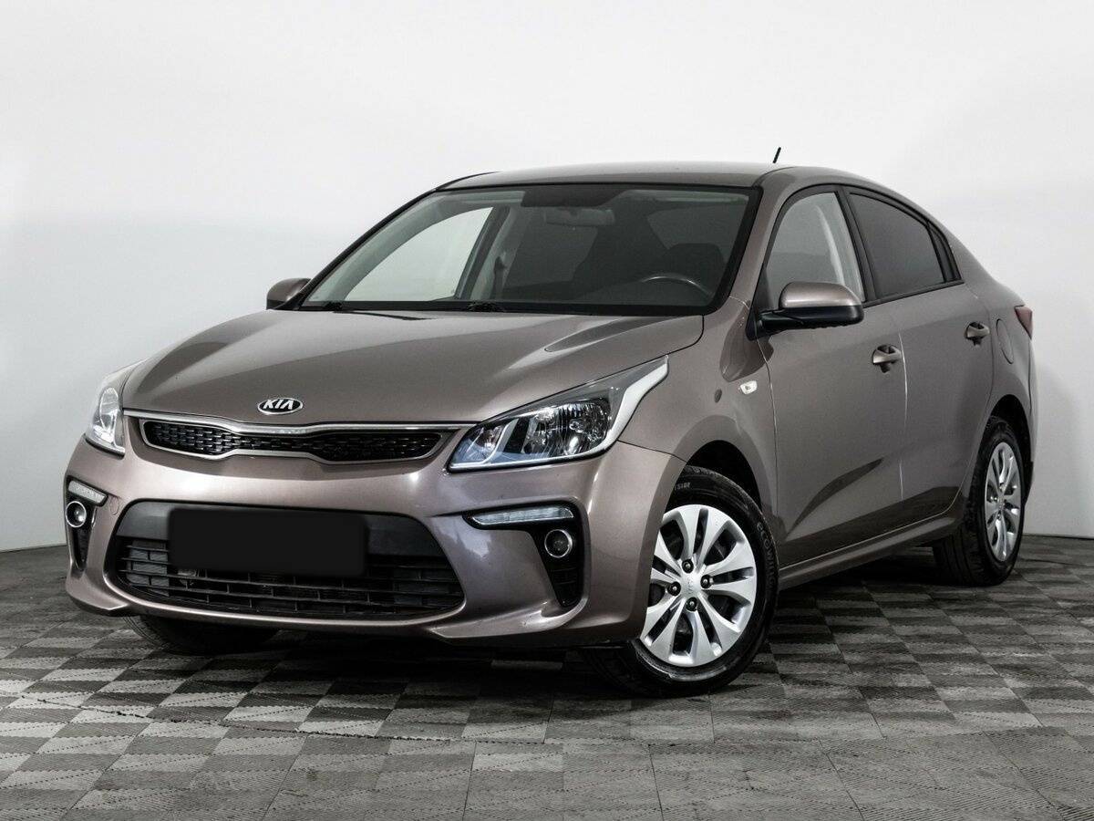 Kia Rio с пробегом — 2018 год. Посмотреть фото