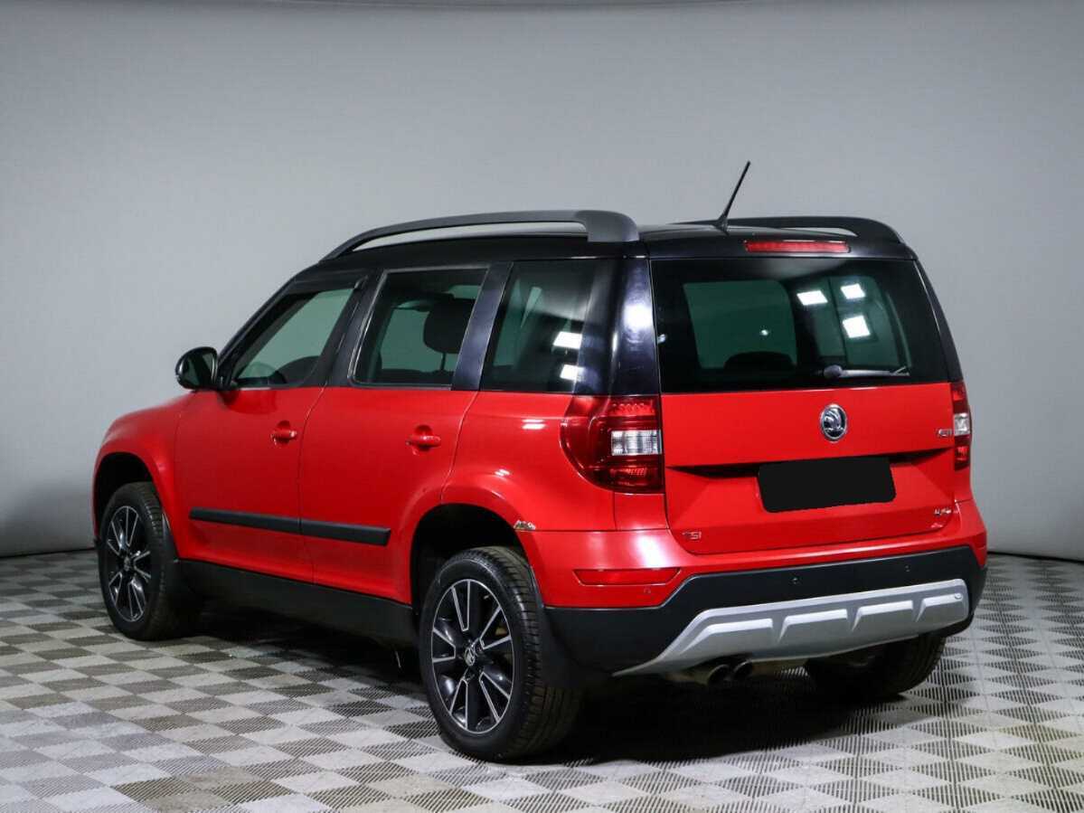 Skoda Yeti с пробегом — 2015 год. Фото: #6