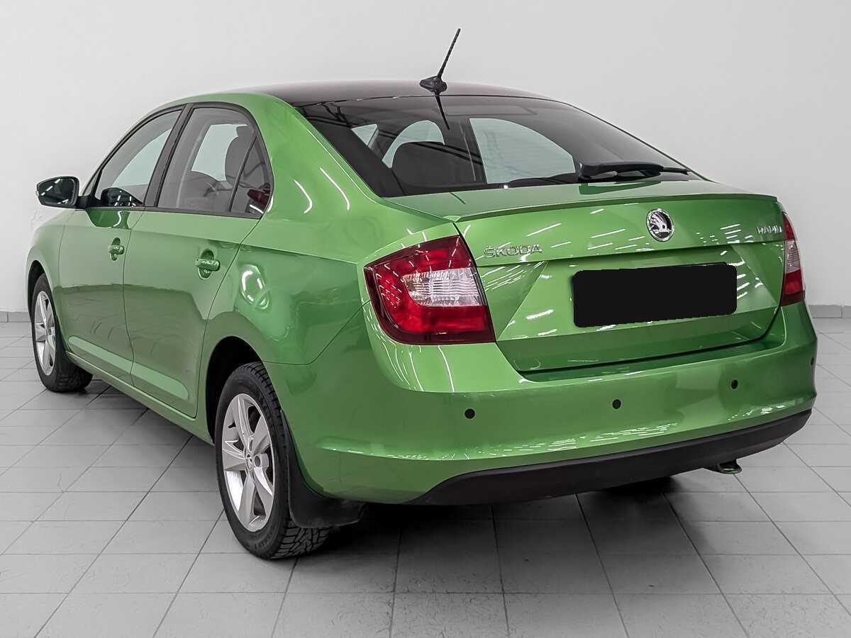 Skoda Rapid с пробегом — 2018 год. Фото: #6