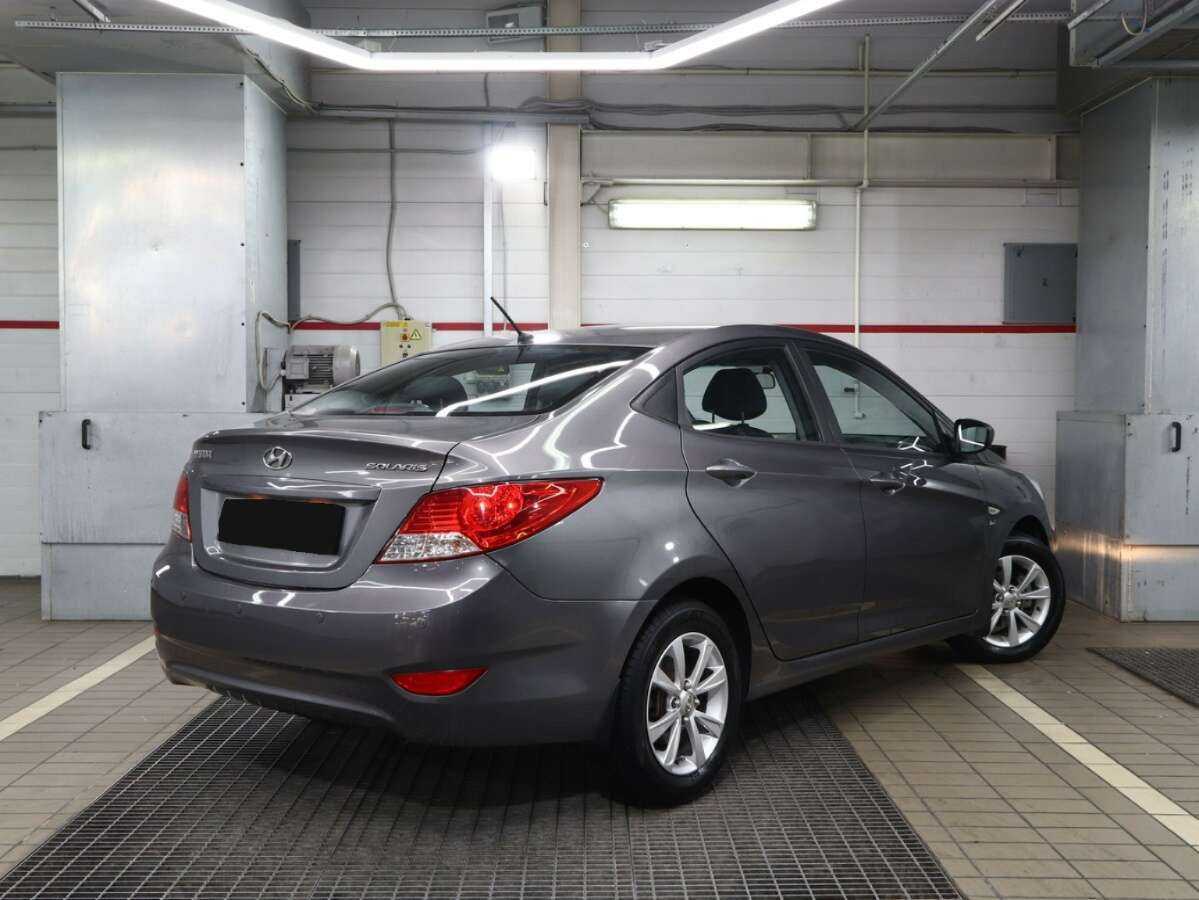 Hyundai Solaris с пробегом — 2014 год. Фото: #1