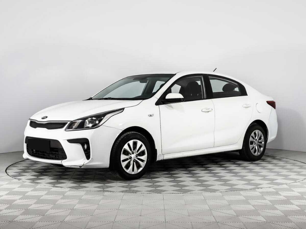 Kia Rio с пробегом — 2018 год. Посмотреть фото