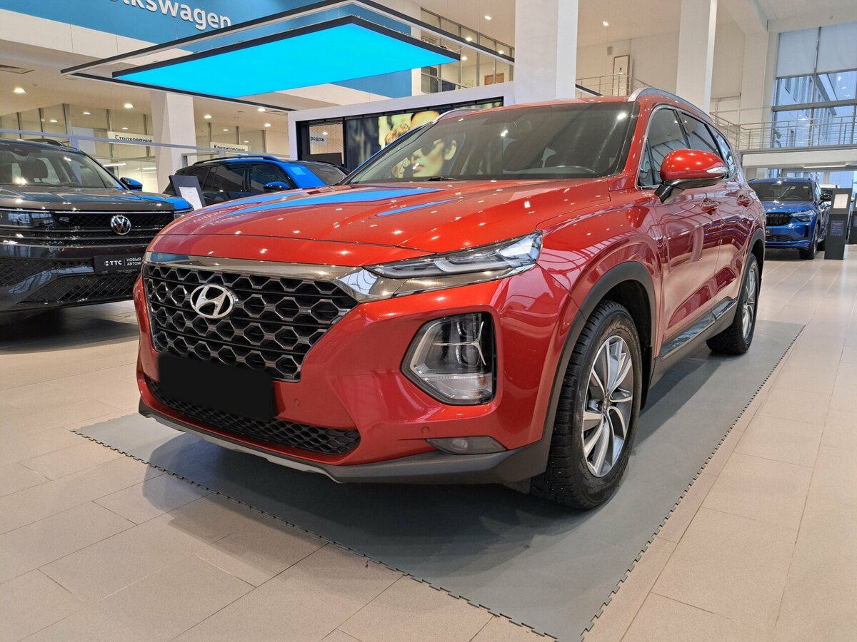 Hyundai Santa Fe с пробегом — 2019 год. Фото: #0