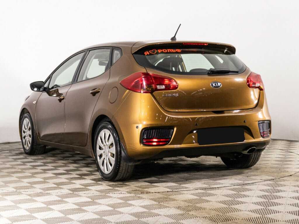 Kia Ceed с пробегом — 2016 год. Фото: #6