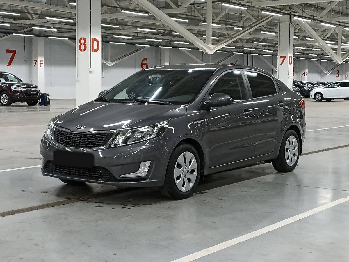 Kia Rio с пробегом — 2013 год. Посмотреть фото