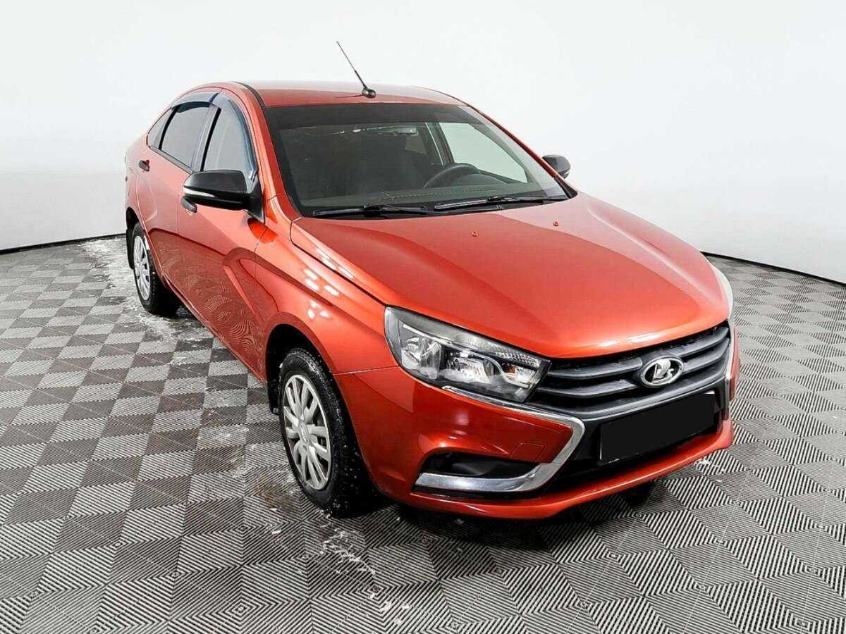 Lada (ВАЗ) Vesta с пробегом — 2016 год. Фото: #2