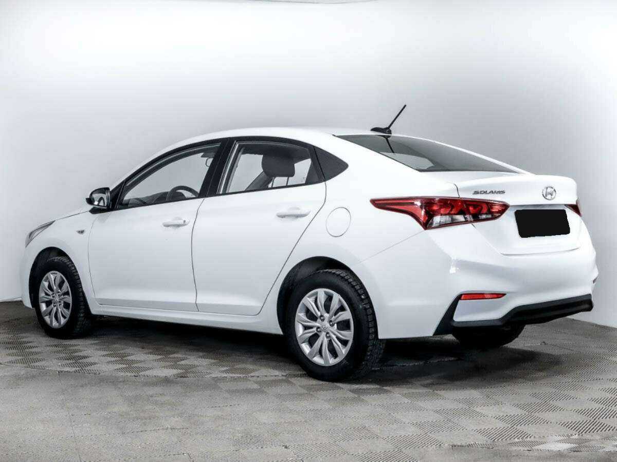 Hyundai Solaris с пробегом — 2019 год. Фото: #4