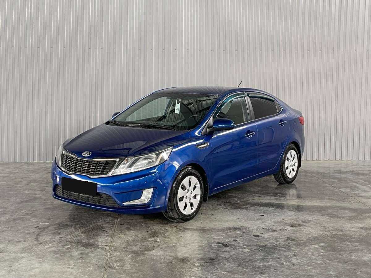 Kia Rio с пробегом — 2013 год. Посмотреть фото