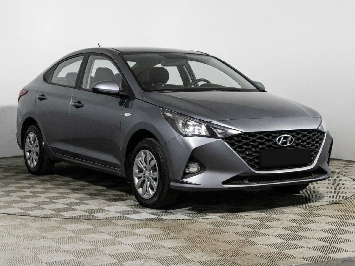 Hyundai Solaris с пробегом — 2021 год. Фото: #2