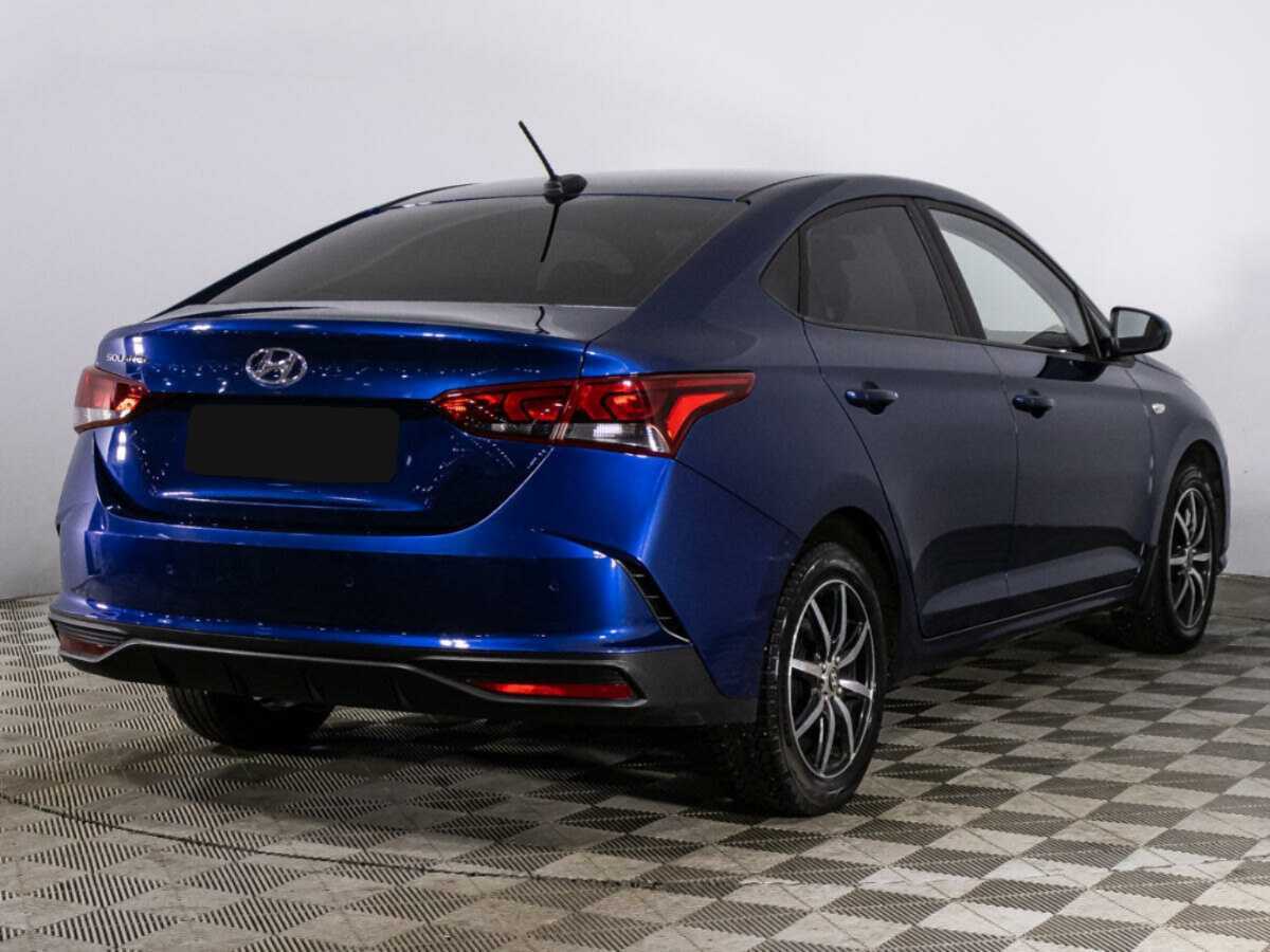 Hyundai Solaris с пробегом — 2021 год. Фото: #4