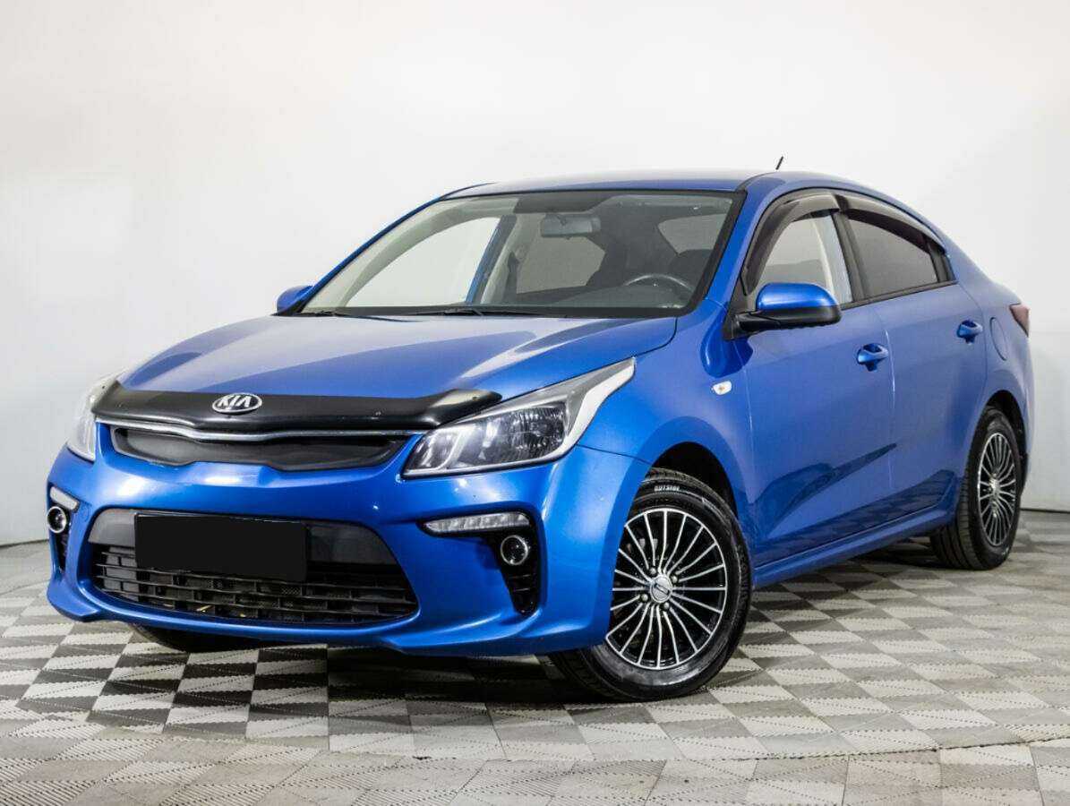 Kia Rio с пробегом — 2017 год. Посмотреть фото