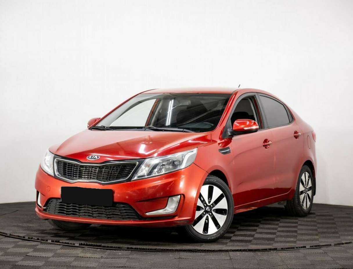 Kia Rio с пробегом — 2013 год. Фото: #0