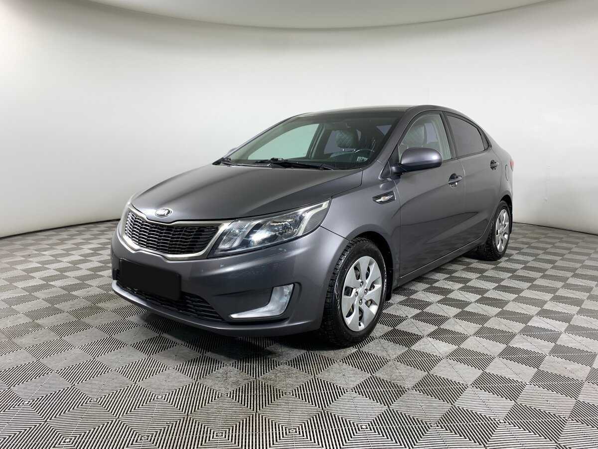 Kia Rio с пробегом — 2014 год. Посмотреть фото