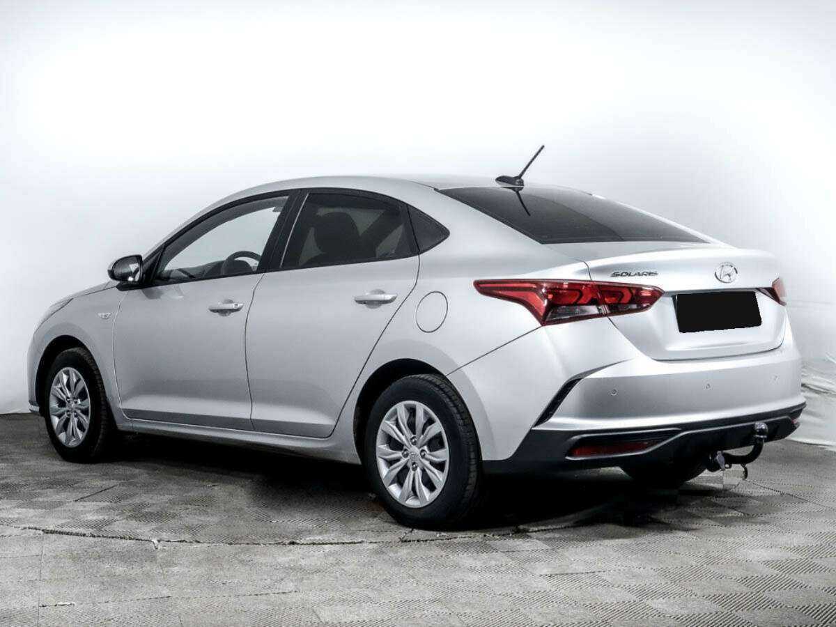 Hyundai Solaris с пробегом — 2021 год. Фото: #5