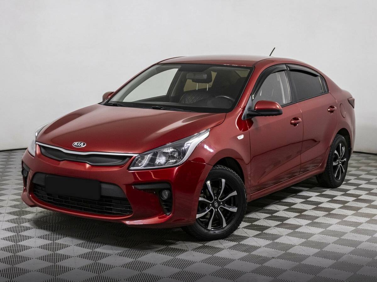 Kia Rio с пробегом — 2018 год. Посмотреть фото