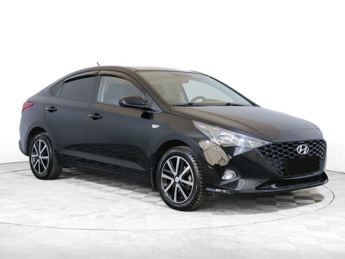 Hyundai Solaris с пробегом — 2021 год. Фото: #1