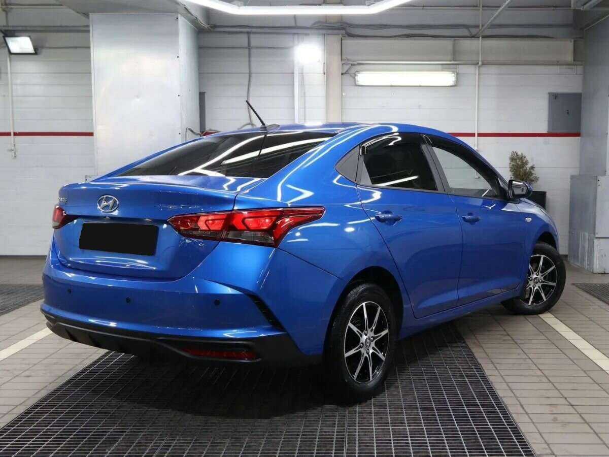 Hyundai Solaris с пробегом — 2021 год. Фото: #1