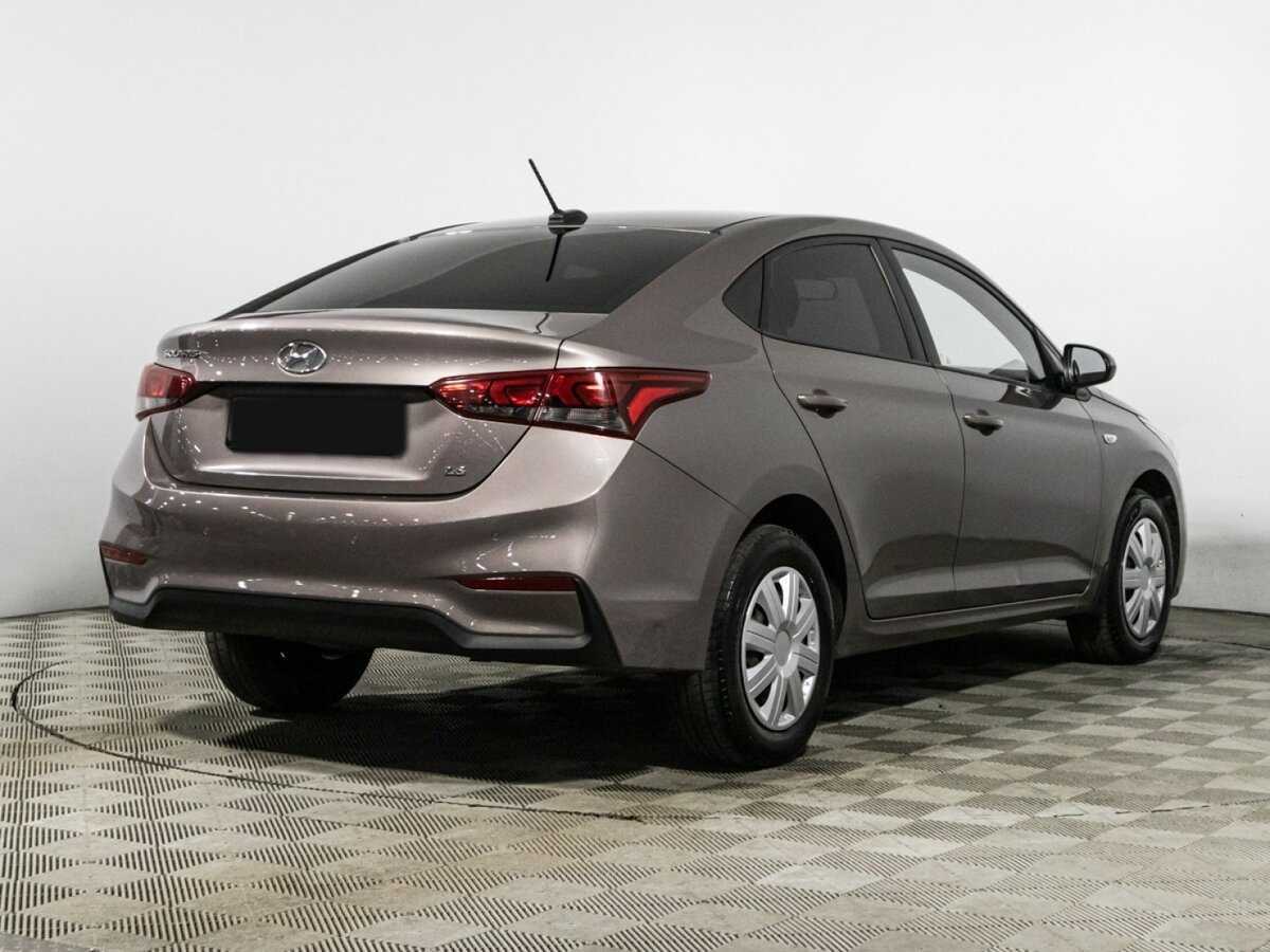 Hyundai Solaris с пробегом — 2019 год. Фото: #4