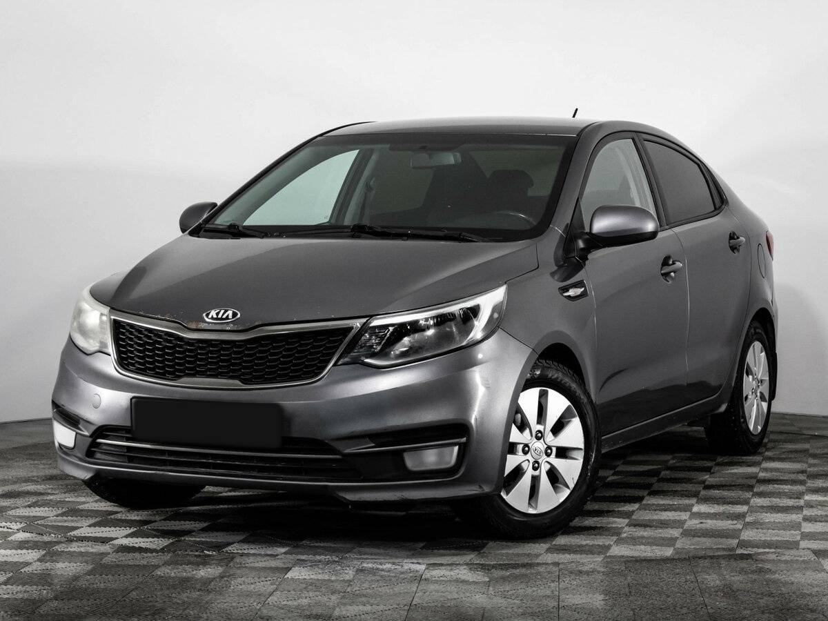 Kia Rio с пробегом — 2015 год. Посмотреть фото