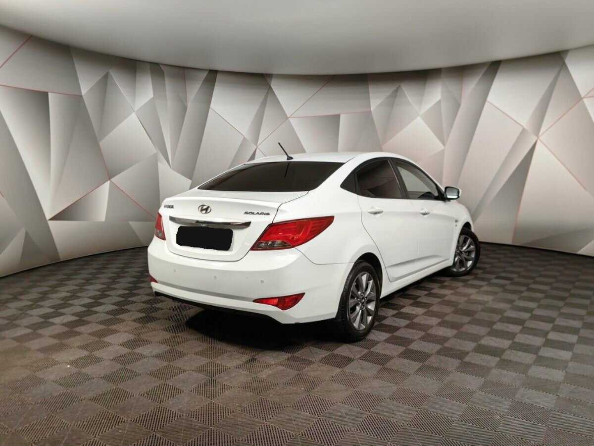 Hyundai Solaris с пробегом — 2014 год. Фото: #1