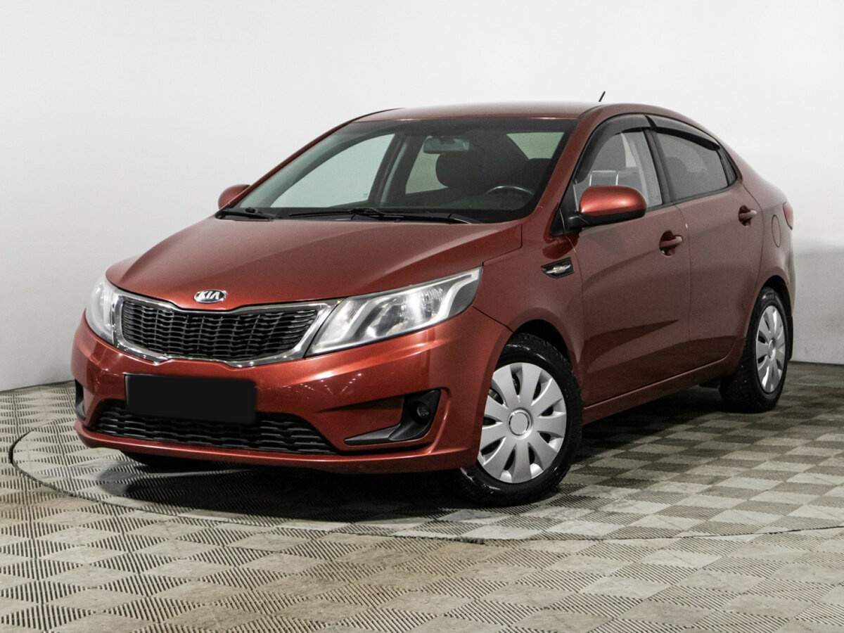 Kia Rio с пробегом — 2014 год. Посмотреть фото