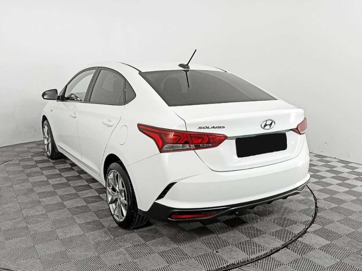 Hyundai Solaris с пробегом — 2020 год. Фото: #6