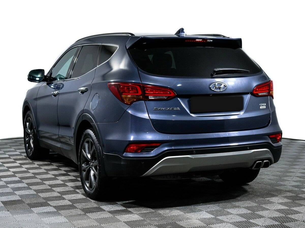 Hyundai Santa Fe с пробегом — 2017 год. Фото: #6