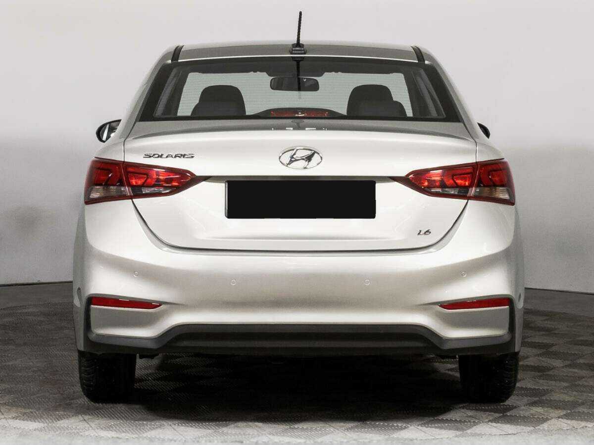 Hyundai Solaris с пробегом — 2018 год. Фото: #5