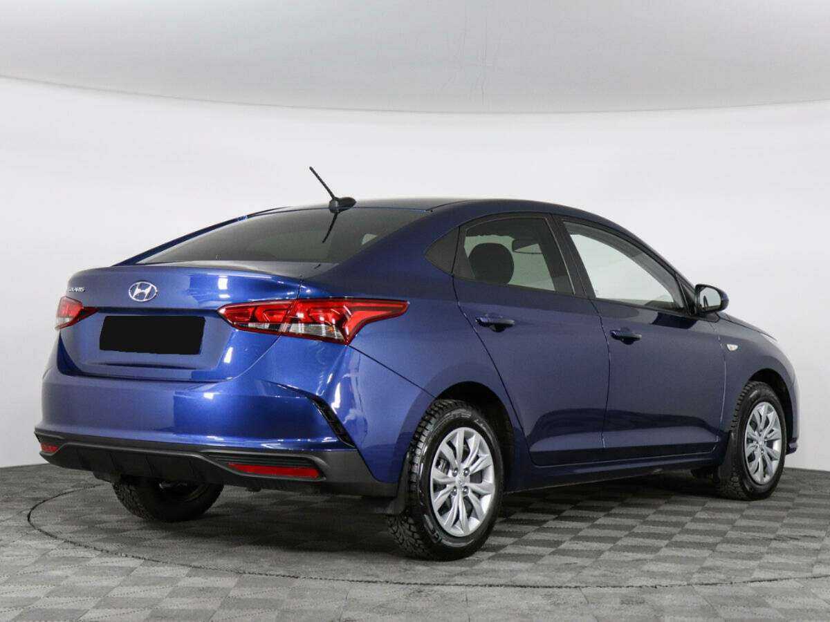 Hyundai Solaris с пробегом — 2021 год. Фото: #4