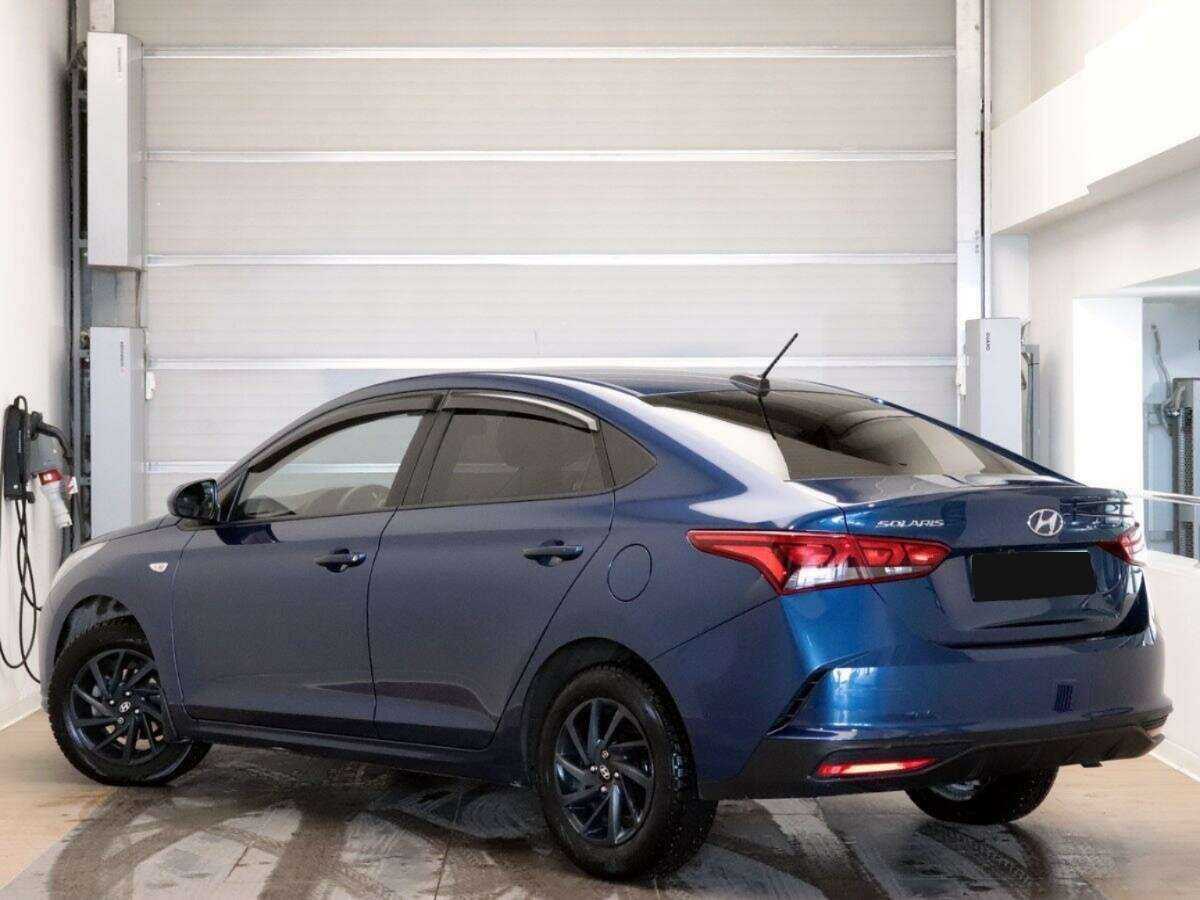 Hyundai Solaris с пробегом — 2021 год. Фото: #5