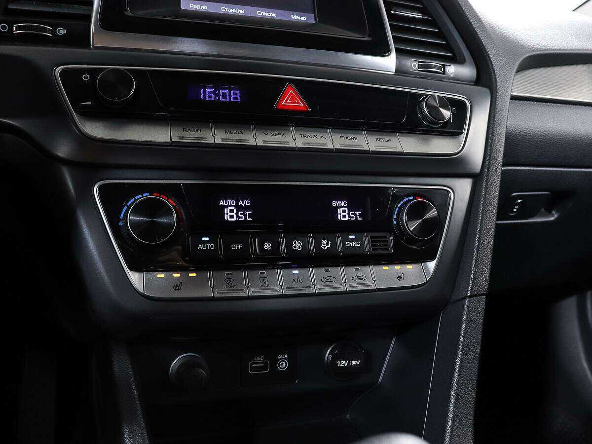 Hyundai Sonata с пробегом — 2018 год. Фото: #16