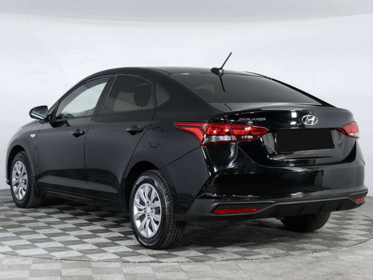 Hyundai Solaris с пробегом — 2021 год. Фото: #6