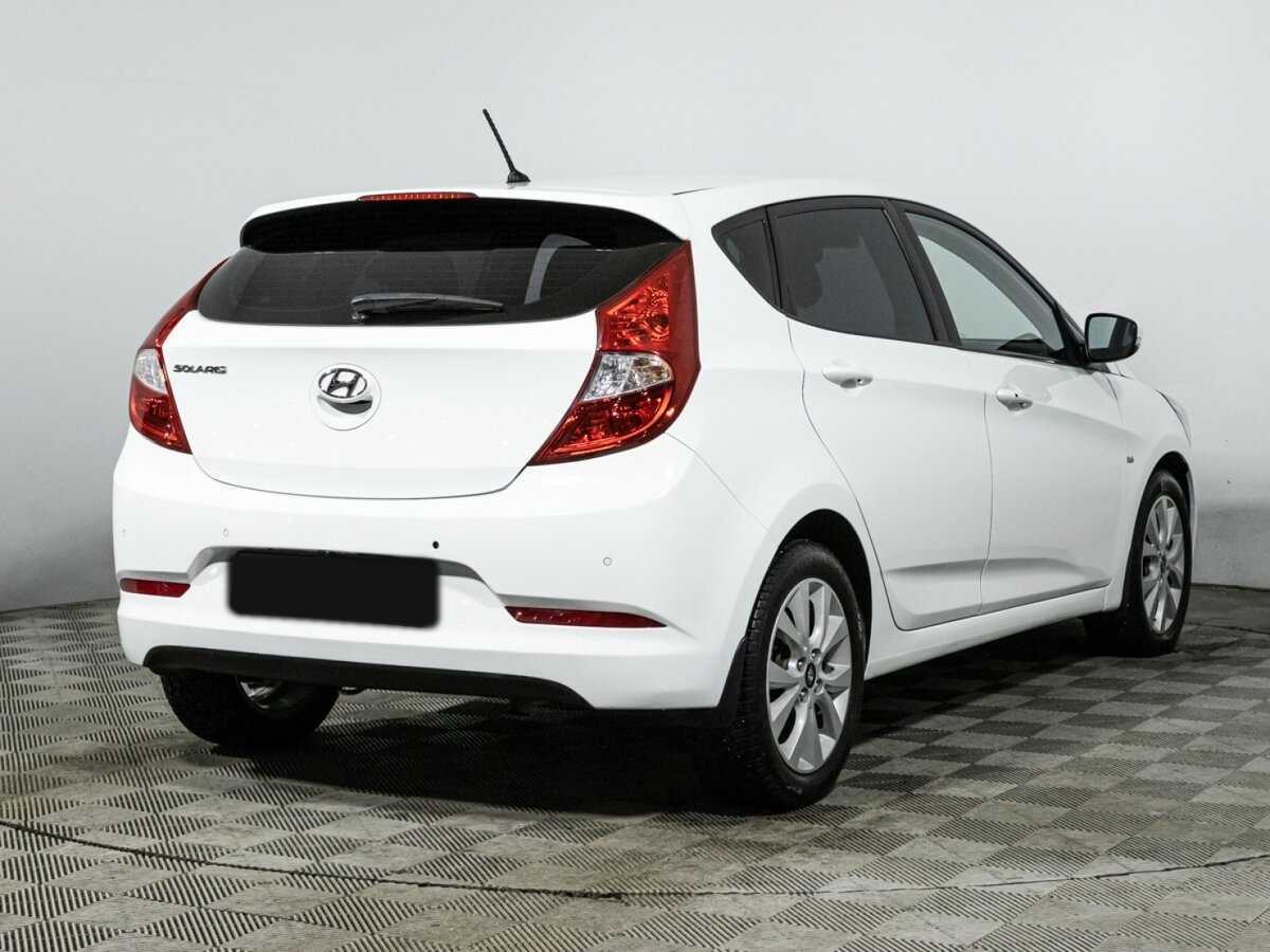 Hyundai Solaris с пробегом — 2016 год. Фото: #3